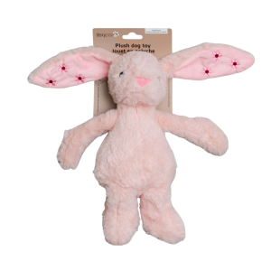 Dexypaws Jouet En Peluche Pour Chien - Lapin Rose Poudré