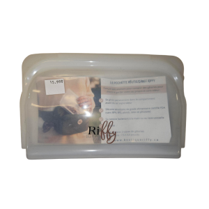 Riffy Pochette Réutilisable en Silicone