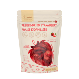 Loopy Paws Fraise Lyophilisée 25g